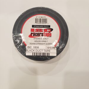 ISC RACERS TAPE, BLACK