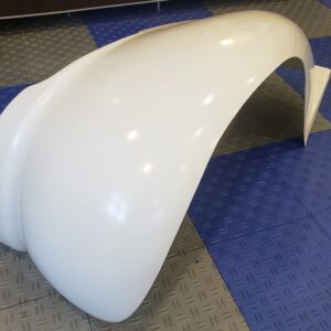 FENDER - LEFT, FRONT, 37 CHEVY - WHITE